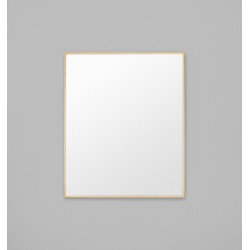 Bella Rectangle Brass Mirror - 100 x 120